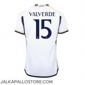 Real Madrid Federico Valverde #15 Kotipaita 2023-24 Lyhythihainen